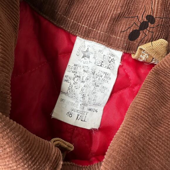 Vintage Y2K Carhartt brown cropped Detroit style work wear jacket - Picture 6 of 8